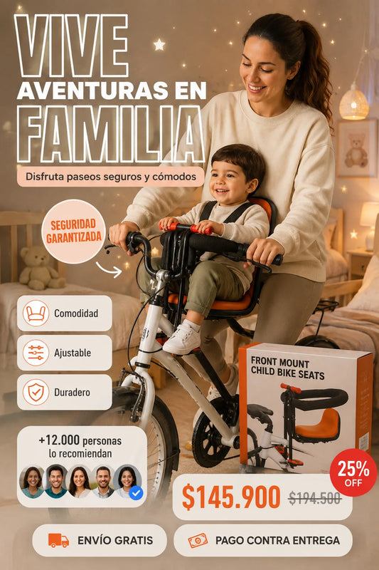Silla delantera para bebes 1 a 7 años