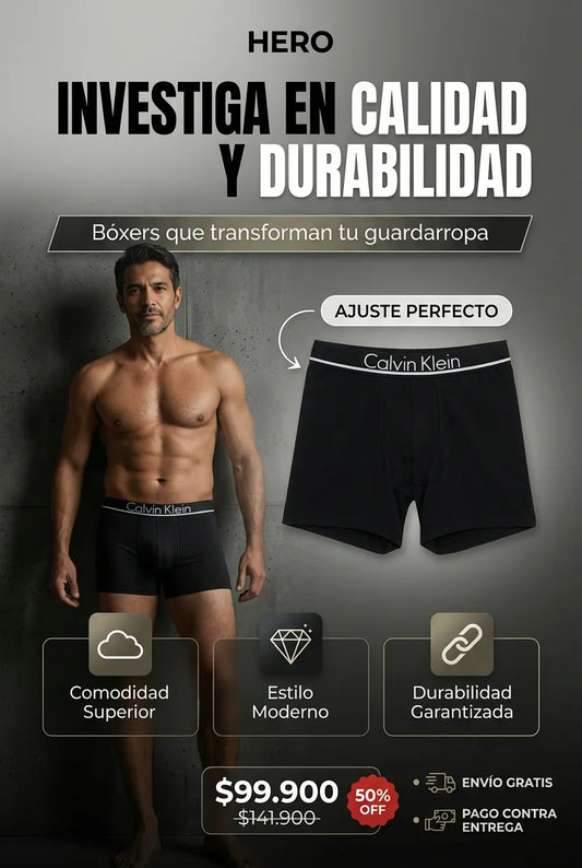 BOXER CALVIN IMPORTADO X 6