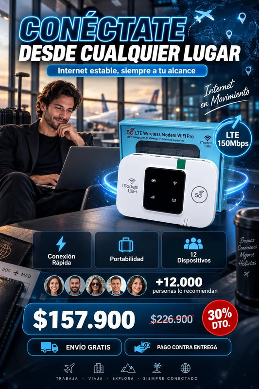 MODEM INALÁMBRICO WIFI PRO 5 G